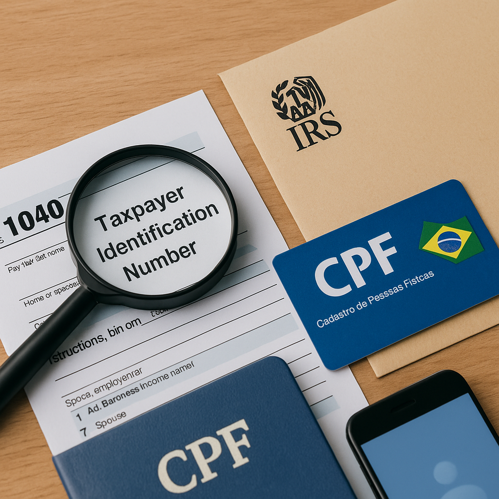 TAXPAYER IDENTIFICATION NUMBER: ENTENDA COMO FUNCIONA PARA BRASILEIROS NOS ESTADOS UNIDOS
